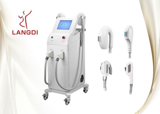Машина удаления волос 2 Handpieces безболезненная Ipl Shr для салона красоты