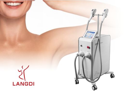 2 лазерная техника ДИОДА OPT SHR IPL+ Handpieces для удаления волос/подмолаживания кожи