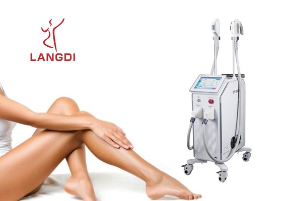 2 лазерная техника ДИОДА OPT SHR IPL+ Handpieces для удаления волос/подмолаживания кожи