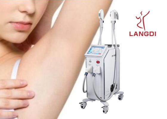 2 лазерная техника ДИОДА OPT SHR IPL+ Handpieces для удаления волос/подмолаживания кожи
